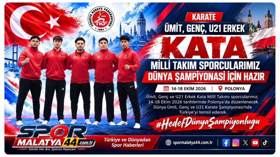 Ümit, Genç Ve U21 Erkek Kata Millî Takımı Dünya Şampiyonası İçin Hazır