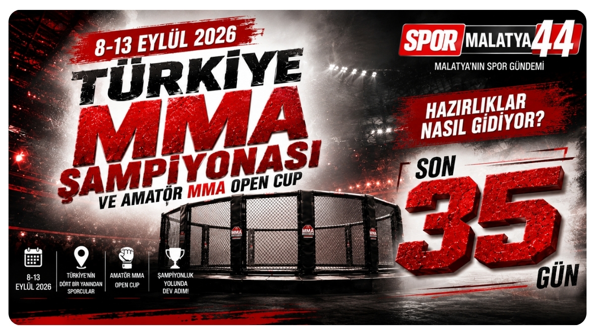Türkiye MMA Şampiyonası İçin Geri Sayım Başladı: Kayıtlar Açıldı