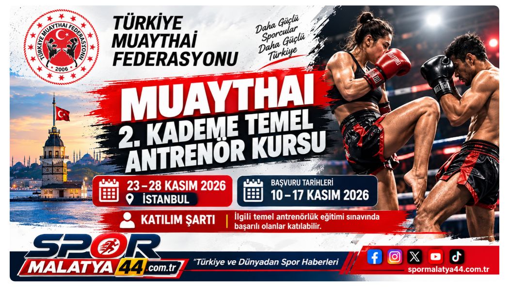 Muaythai 2. Kademe Temel Antrenör Kursu İstanbul’da Düzenlenecek