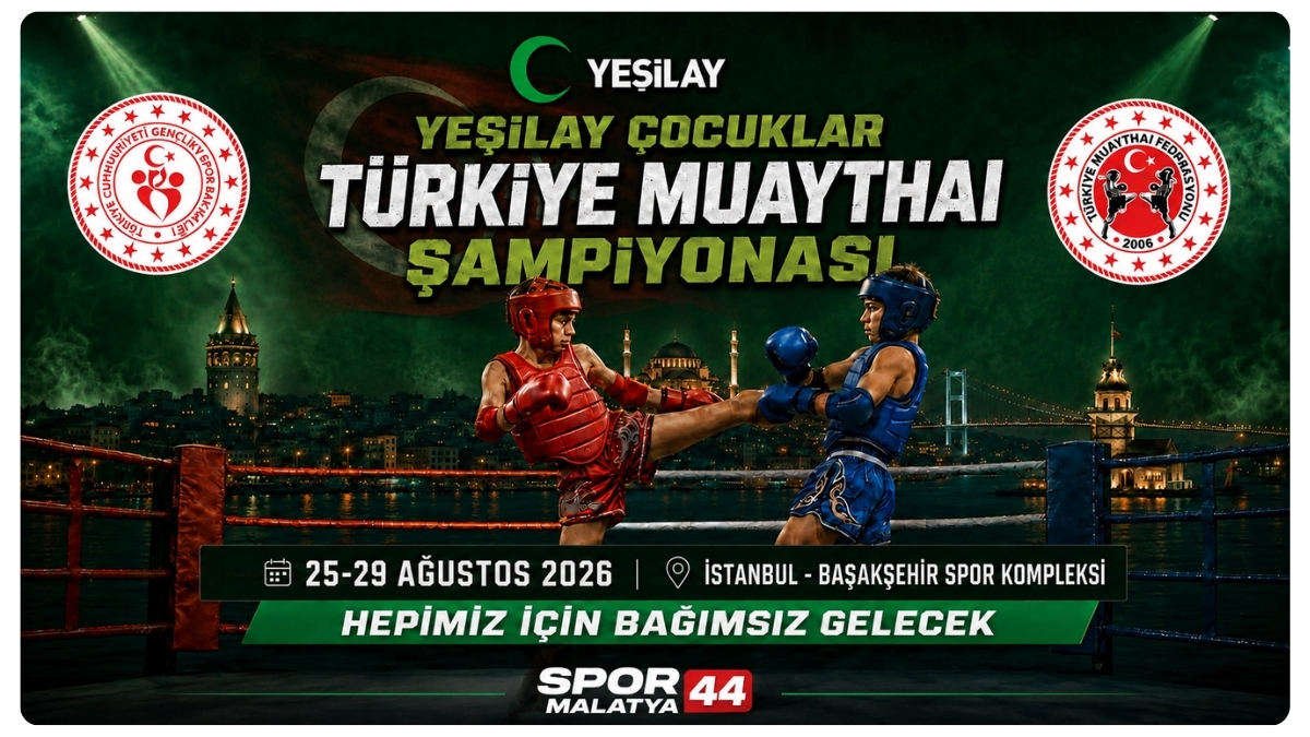 Yeşilay Çocuklar Muaythai Türkiye Şampiyonası İstanbul’da Başlıyor