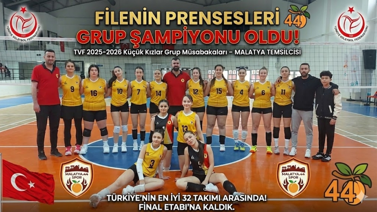 FİLENİN PRENSESLERİ GRUP ŞAMPİYONU OLDU!
