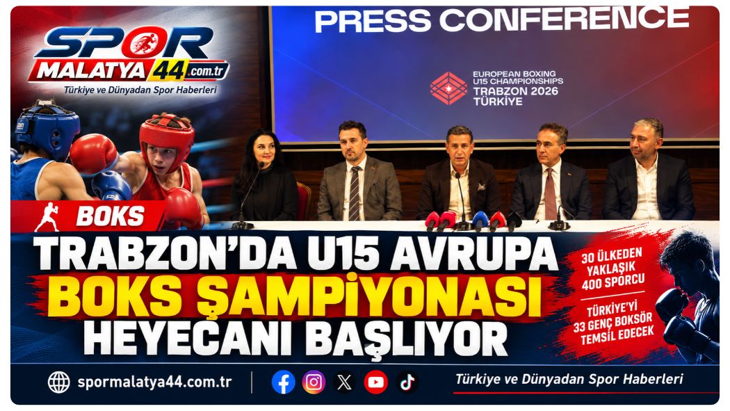 Trabzon’da U15 Avrupa Boks Şampiyonası Heyecanı Başlıyor