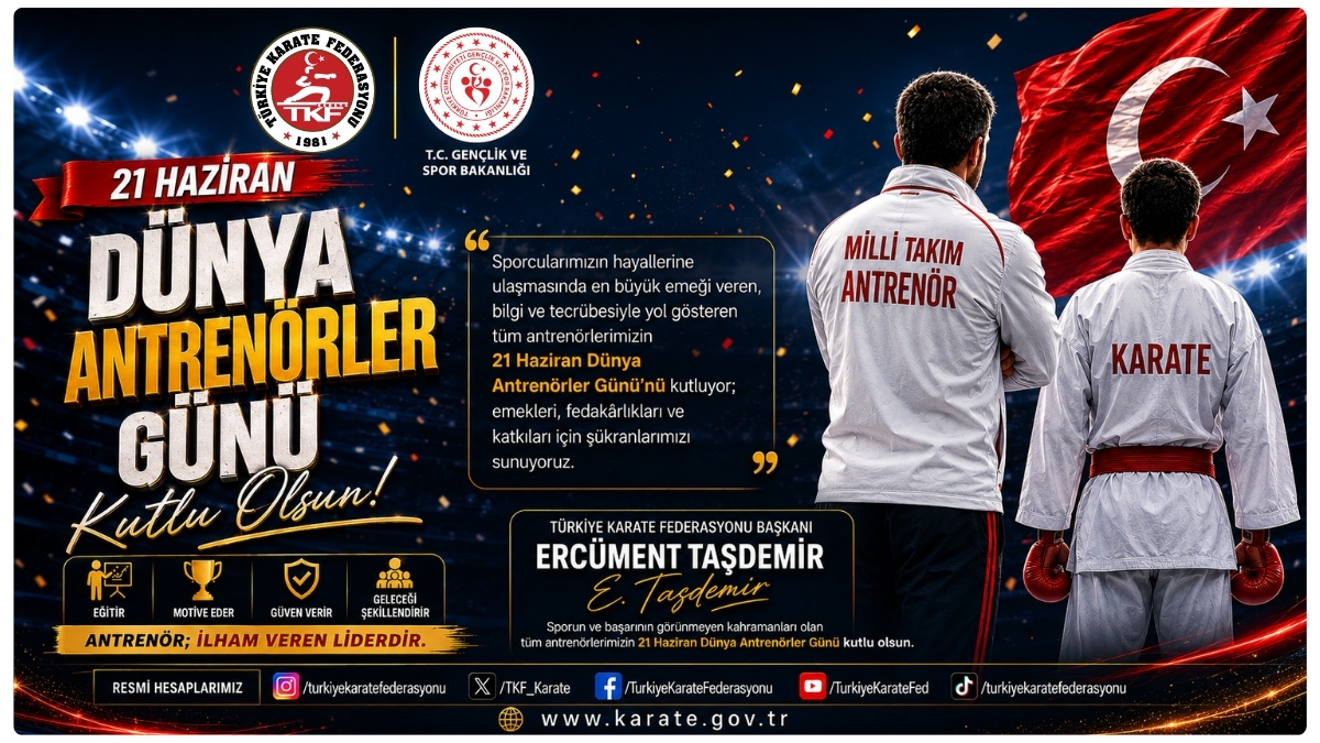 Başkan Ercüment Taşdemir: "Antrenörlerimiz Başarının Mimarıdır"