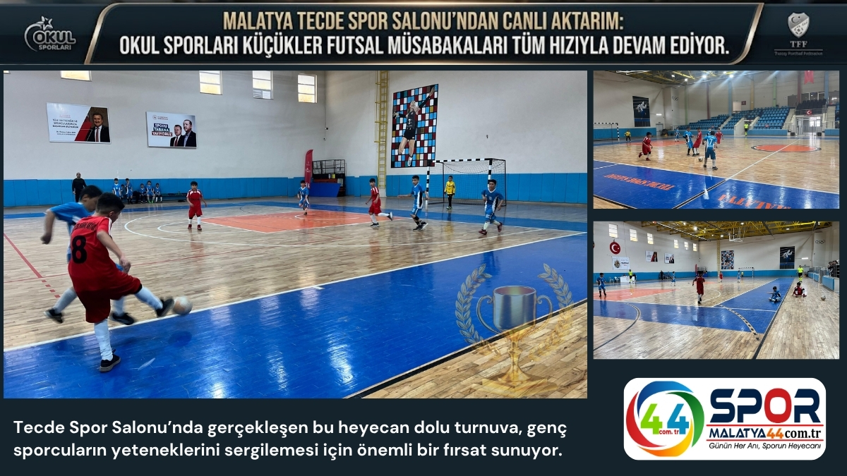 Okul Sporları Küçükler Futsal Müsabakaları Başladı