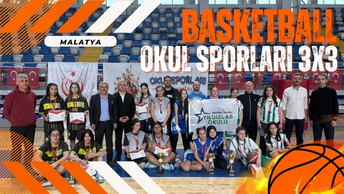 Okul Sporları 3X3 Basketbol Müsabakaları Sona Erdi
