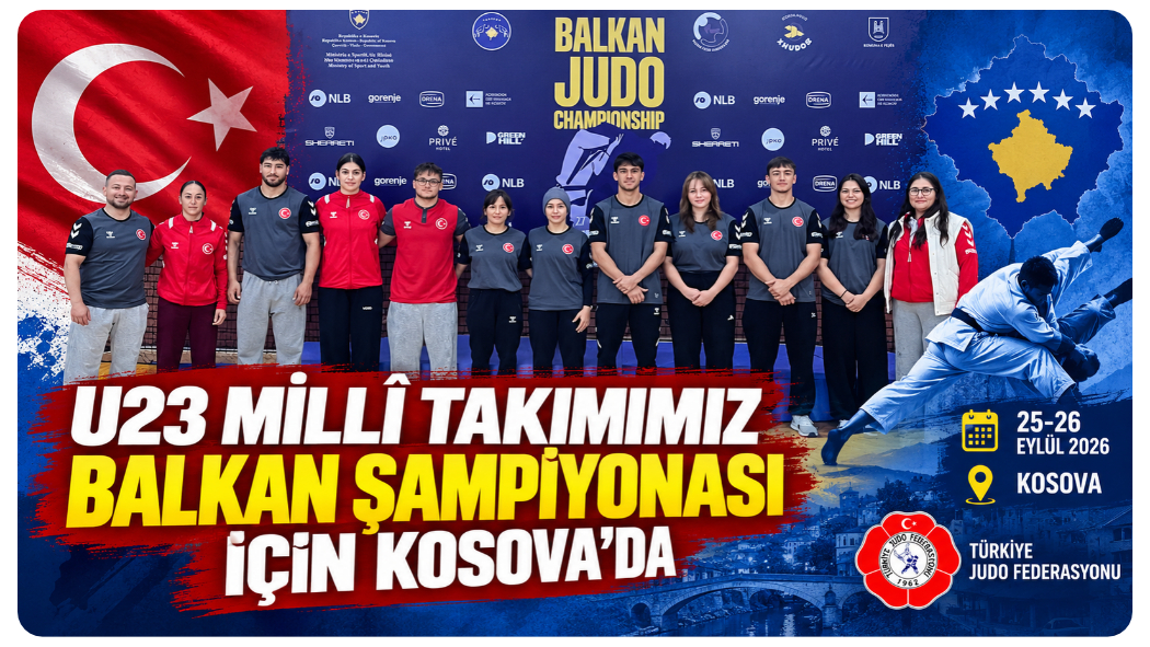 U23 Millî Takımımız Balkan Şampiyonası İçin Kosova’da