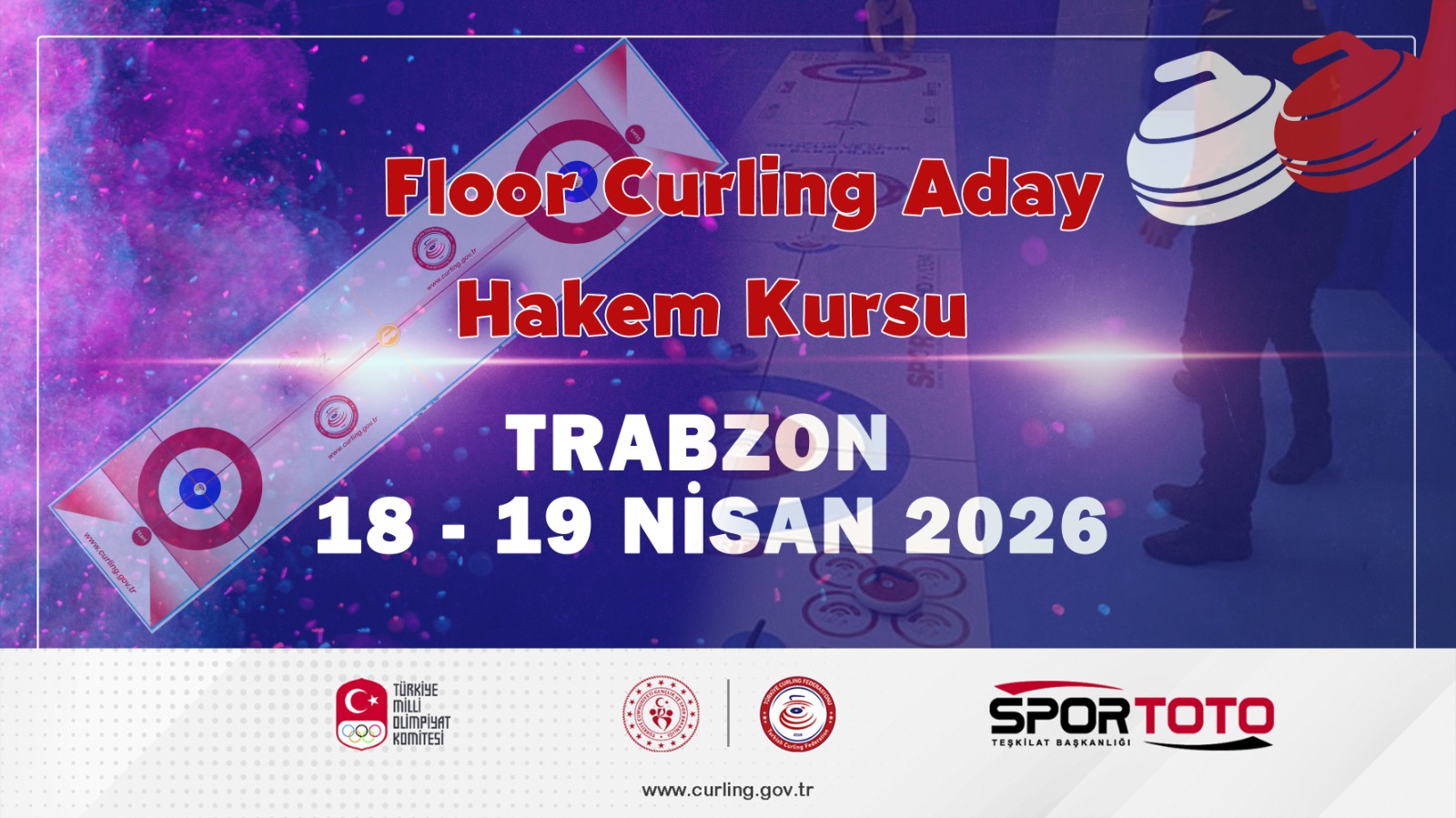 Floor Curling Aday Hakem Kursu - Trabzon...