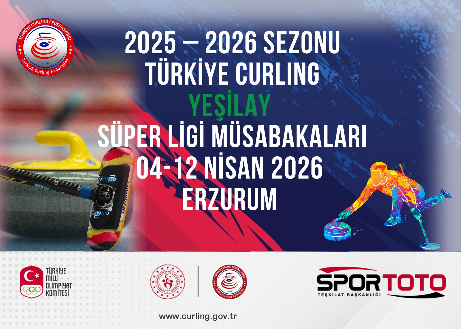 2025 - 2026 Sezonu Yeşilay Curling Süper Lig Müsabakaları...