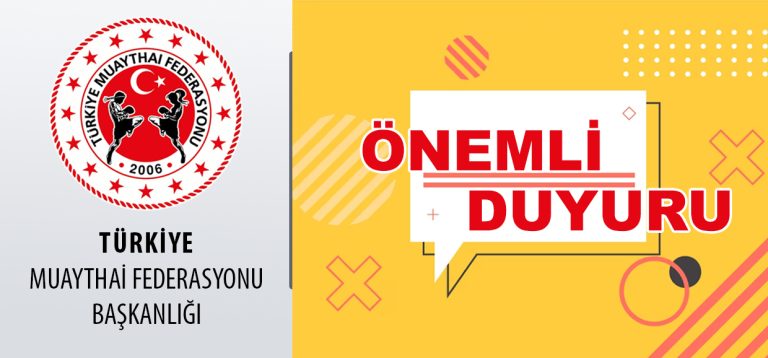 ÖNEMLİ DUYURU