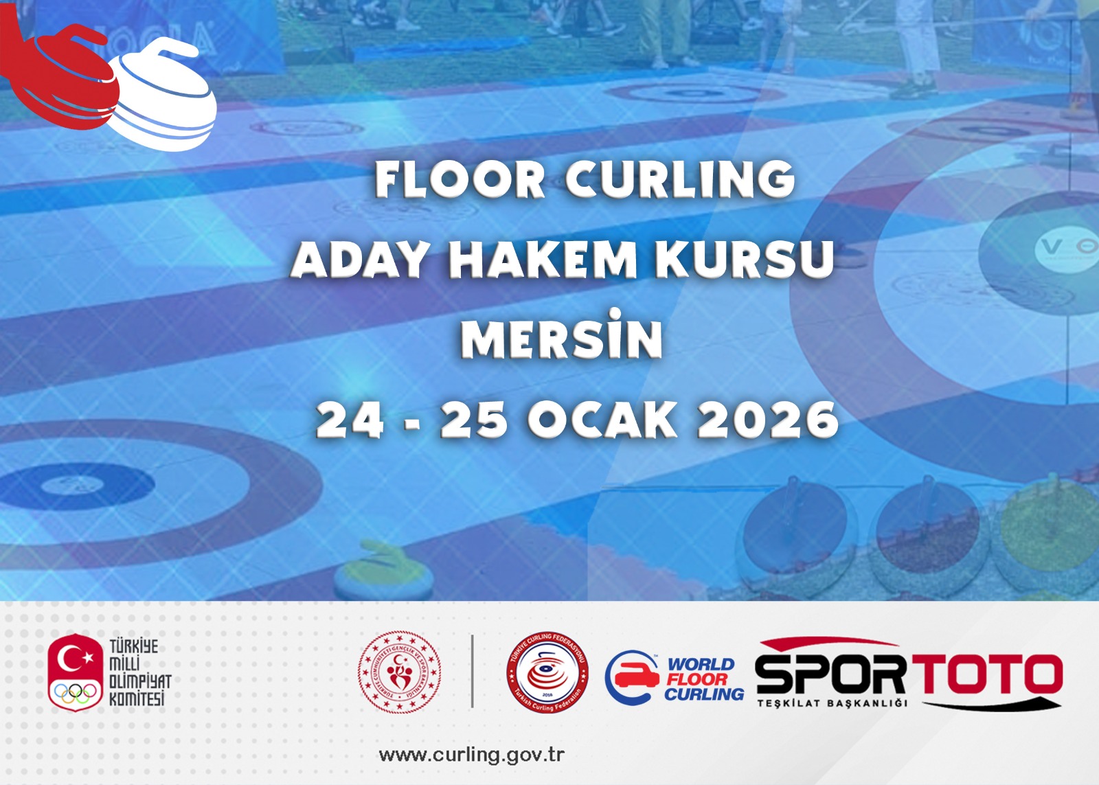 Floor Curling Aday Hakem Kursu - Mersin...