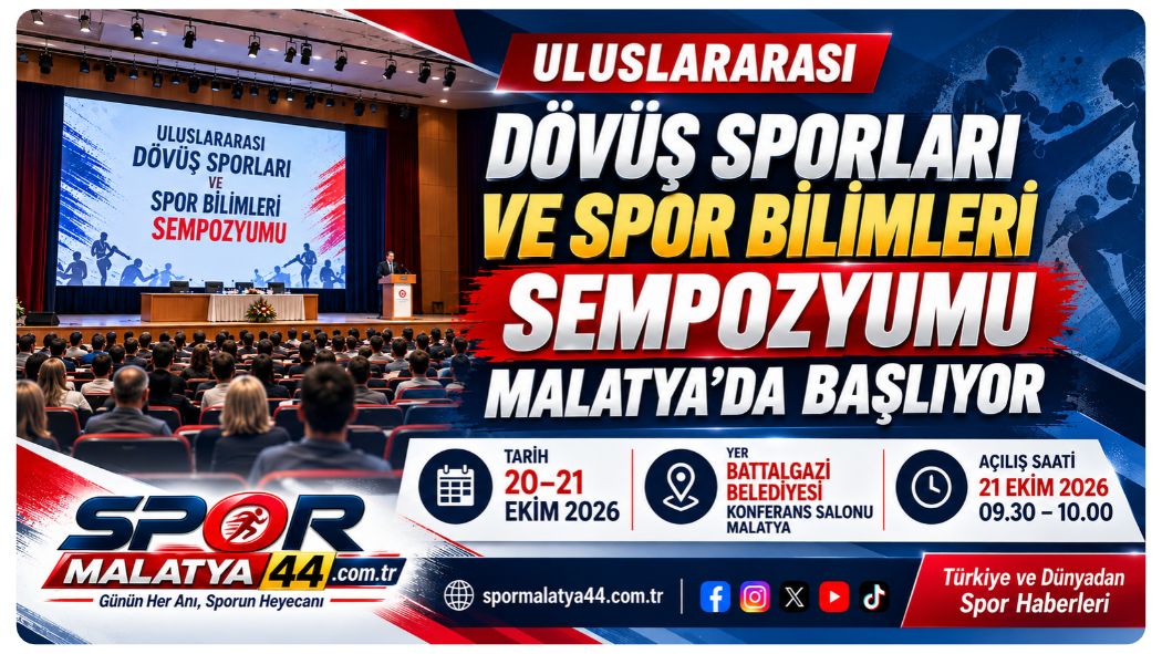 Uluslararası Dövüş Sporları Ve Spor Bilimleri Sempozyumu Yarın Malatya’da Başlıyor