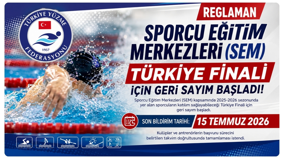Sporcu Eğitim Merkezleri Türkiye Finali İçin Geri Sayım Başladı