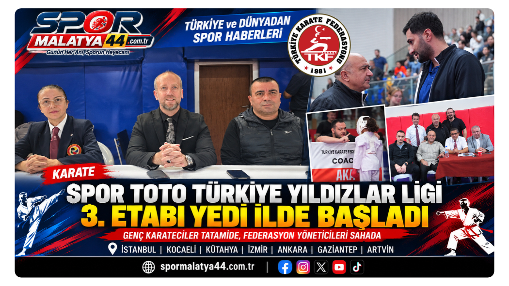 Spor Toto Türkiye Yıldızlar Ligi 3. Etabı Yedi İlde Başladı