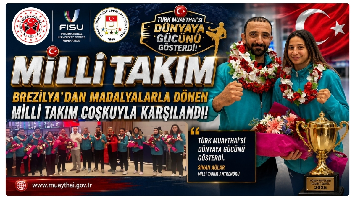 Milli Takım Antrenörü Sinan Ağlar: "Türk Muaythai'si Dünyaya Gücünü Gösterdi"