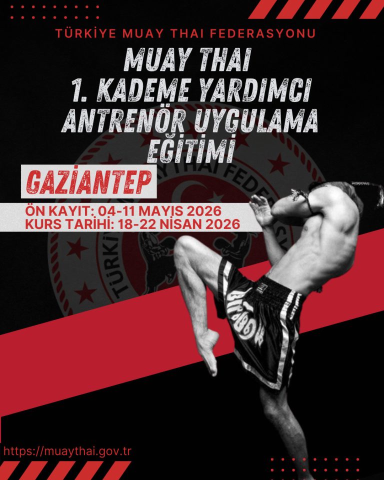 ANTRENÖR KURSU – MUAYTHAİ