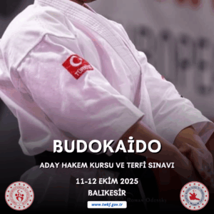 BUDOKAİDO ADAY HAKEM KURSU VE TERFİ SINAVI / 11-12 EKİM / BALIKESİR